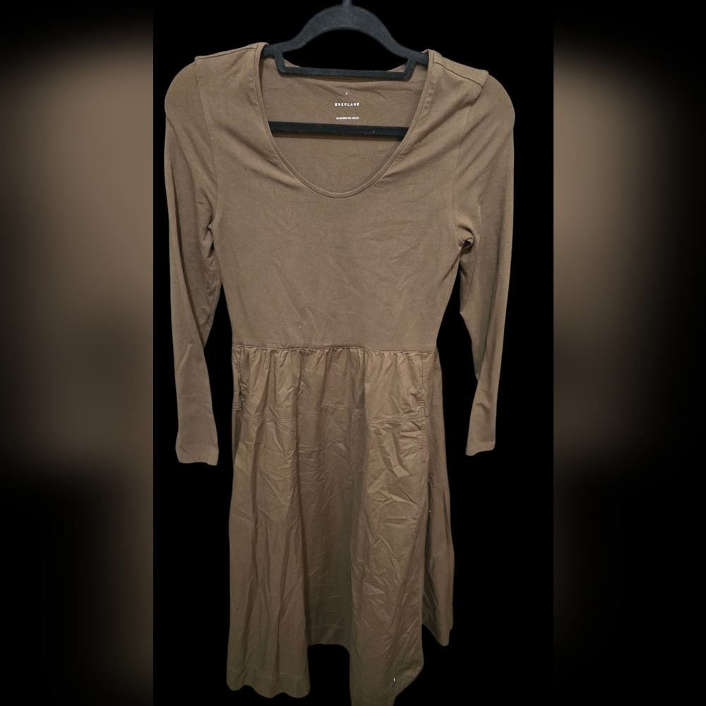 Everlane Small Casual Brown Dress